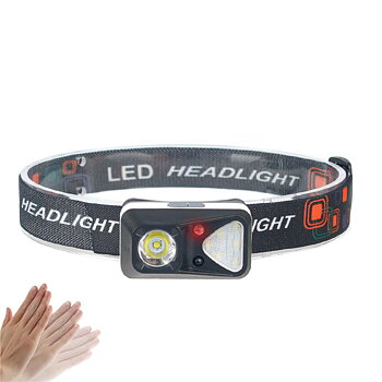 Pannlampa LED med rörelsesensor