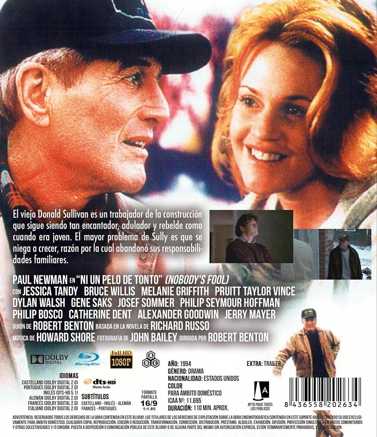 Nobody's Fool (ej svensk text) (Blu-ray) - 2