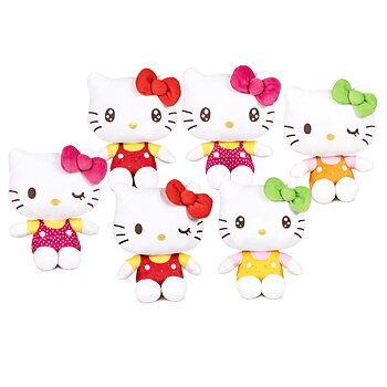 Hello Kitty Tutti Frutti Mjukis Gosedjur 16 cm - Citron
