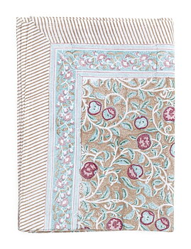 Chamois Tablecloth Apple Beige