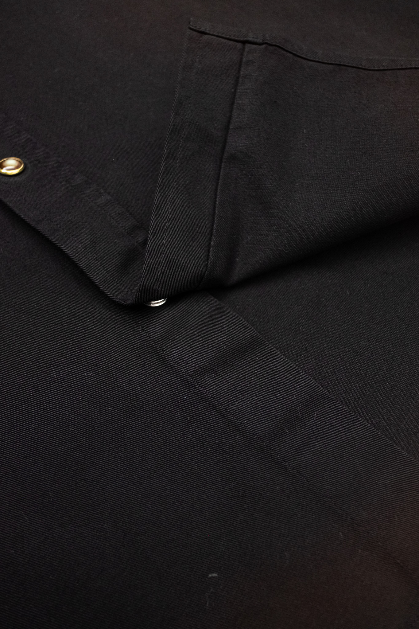 Indigofera - Sideras Cotton Twill Shirt Black - 5