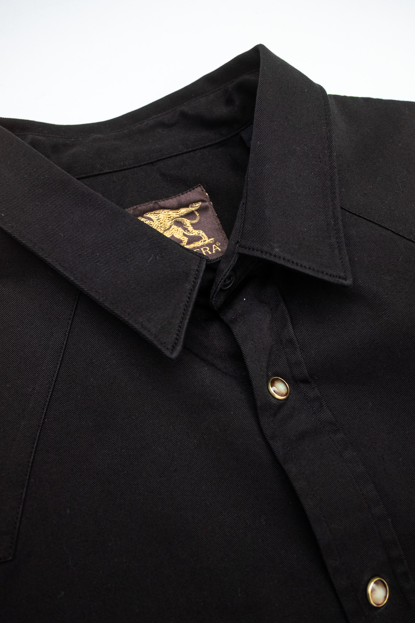 Indigofera - Sideras Cotton Twill Shirt Black - 3