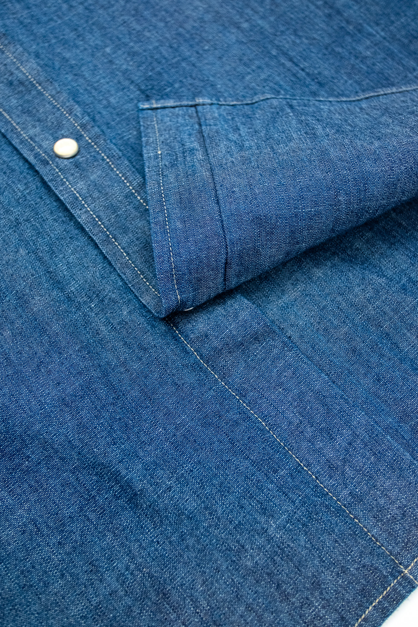 Indigofera - Sideras Indigo Chambray Shirt - 9