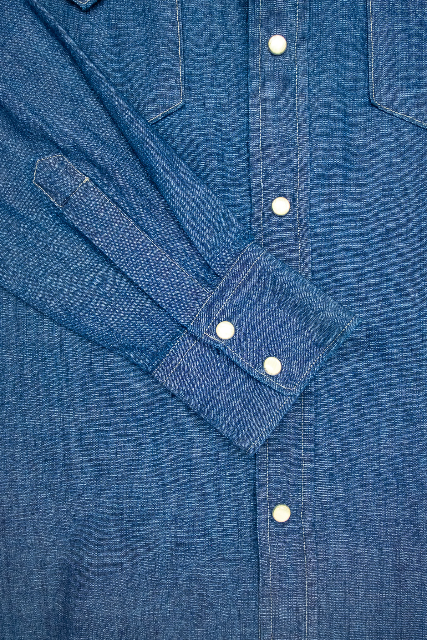 Indigofera - Sideras Indigo Chambray Shirt - 8