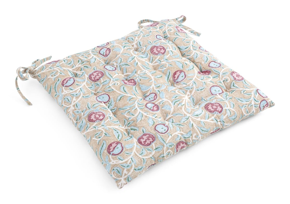 Chamois Seat Cushion Apple Beige - 40x40cm