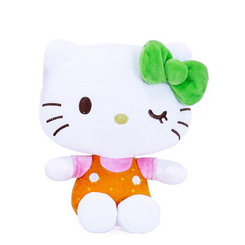 Hello Kitty Tutti Frutti Mjukis Gosedjur 16 cm - Apelsin