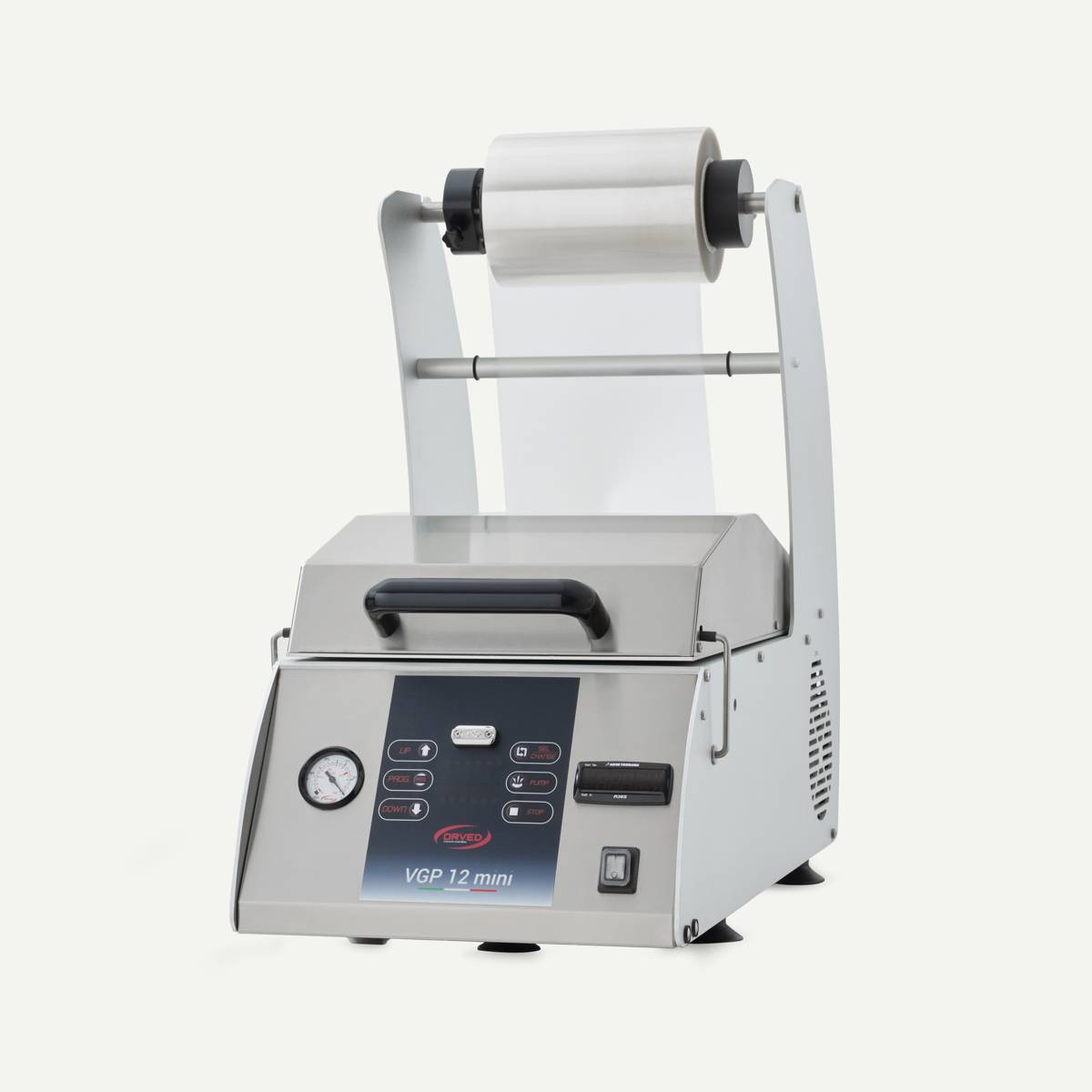 Orved Unipac VGP12 MAP, vacuum packaging machine for meal trays