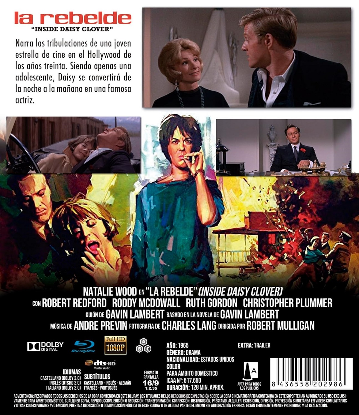 Inside Daisy Clover (ej svensk text) (Blu-ray) - 2
