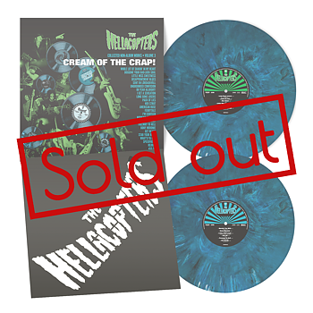 THE HELLACOPTERS - CREAM OF THE CRAP! VOL. 3 (BLUE MARBLE VINYL 2LP)