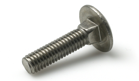 Vagnsbult Rostfri / Syrafast A4  DIN 603 ( 1 styck )