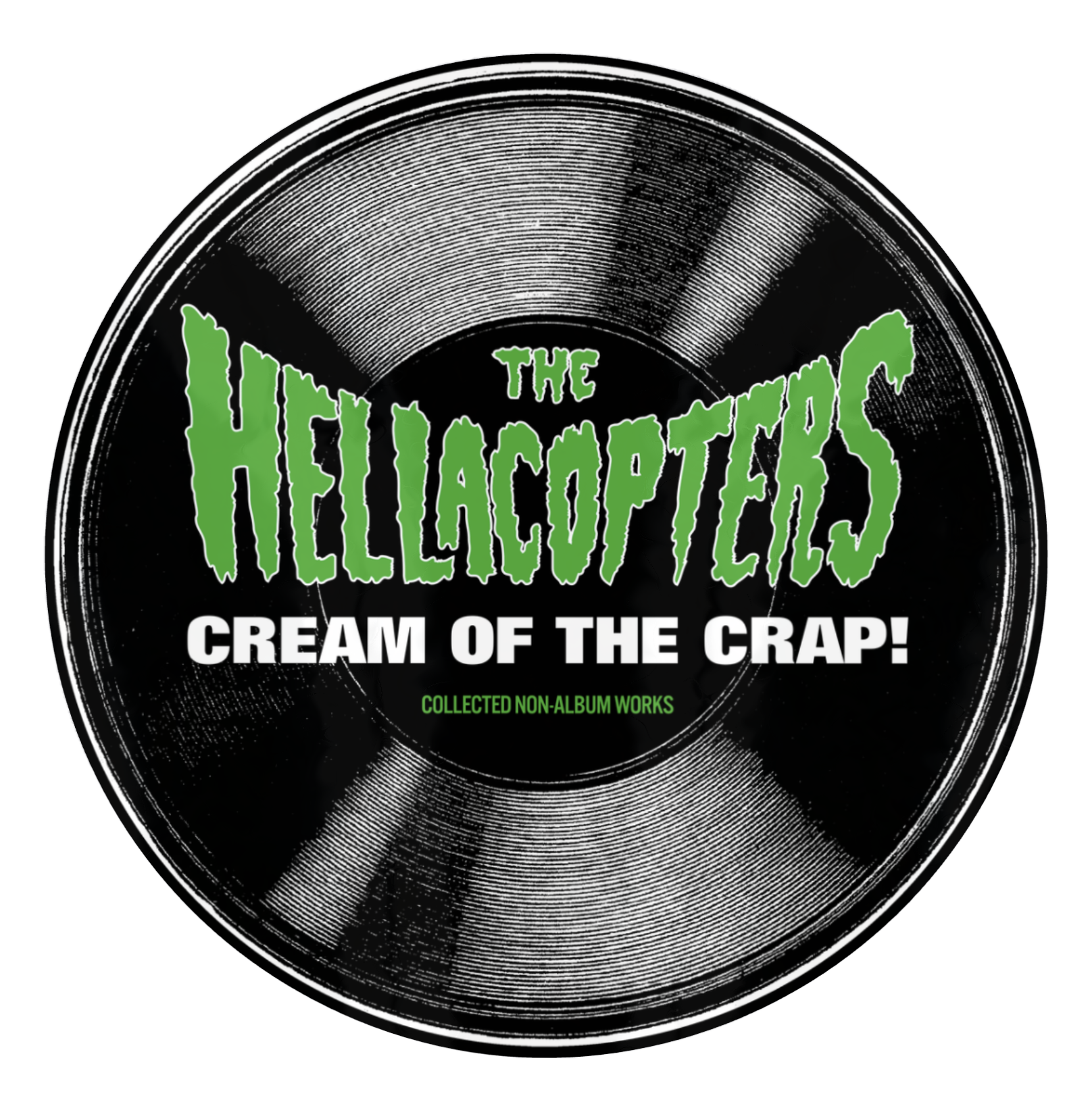 THE HELLACOPTERS - CREAM OF THE CRAP! VOL. 3 (BLUE MARBLE VINYL 2LP) - BUNDLE! - 7