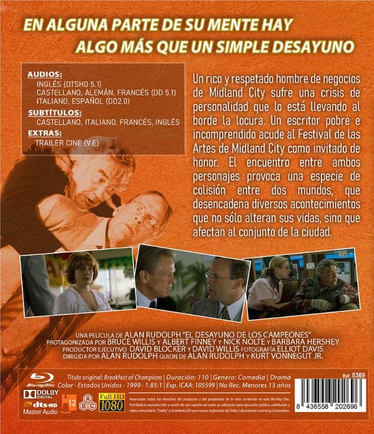 Breakfast of Champions (ej svensk text) (Blu-ray) - 2