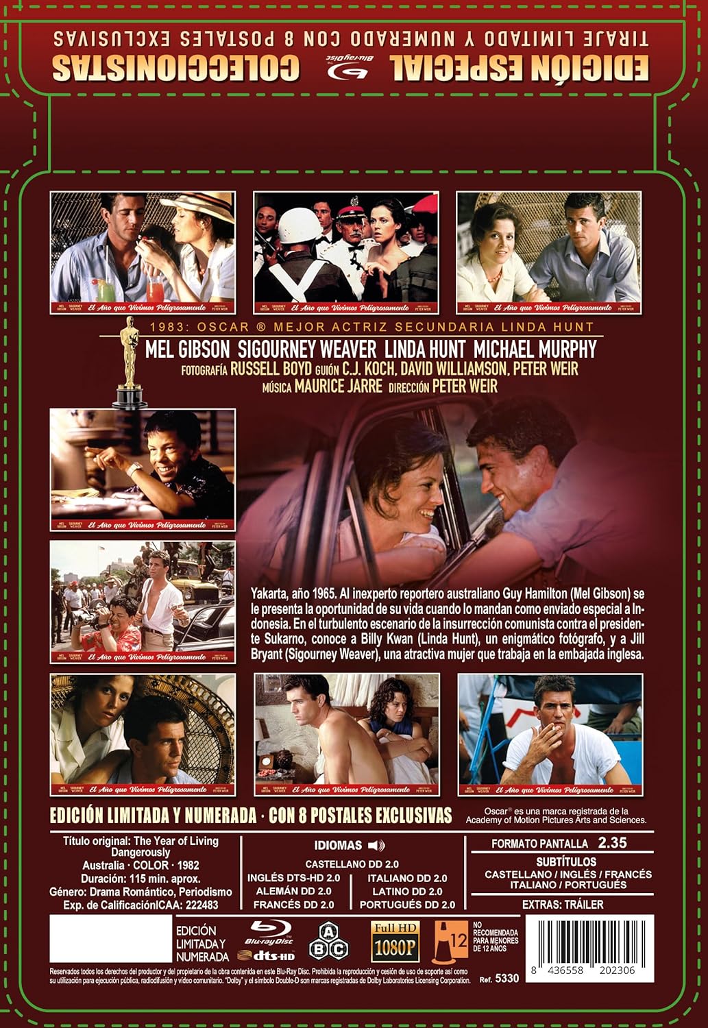 The Year of Living Dangerously (Limited Edition Steelbook) (ej svensk text) (Blu-ray) - 2