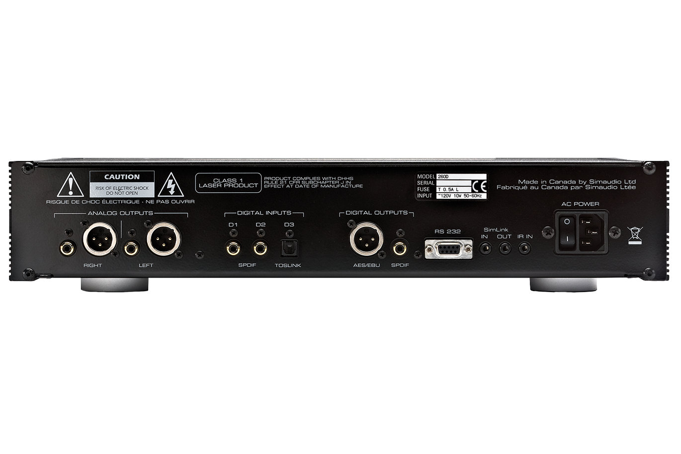 Moon 260D CD-spelare & 32 bitars DAC-kombo - 4
