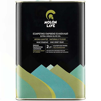 extra virgin olive oil MOLON LAVE 2L, from Lakonia