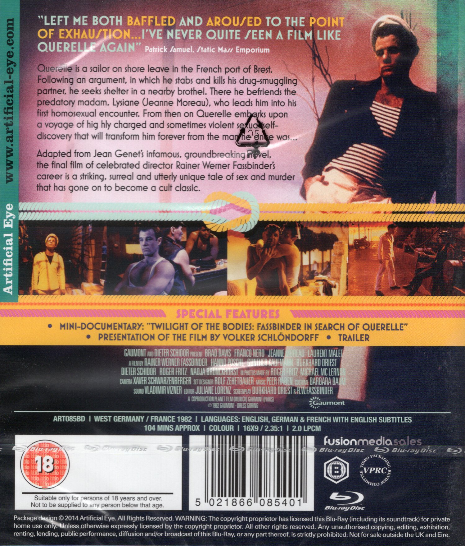 Querelle (ej svensk text) (Blu-ray) - 2