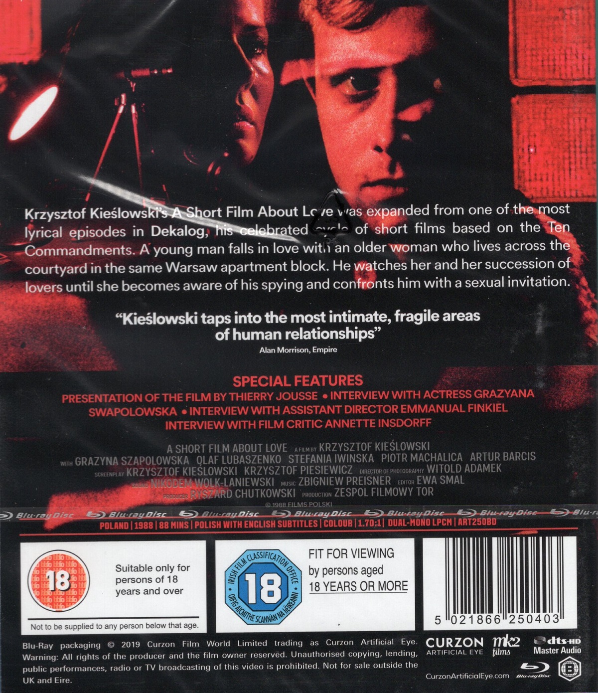 A Short Film About Love (ej svensk text) (Blu-ray) - 2