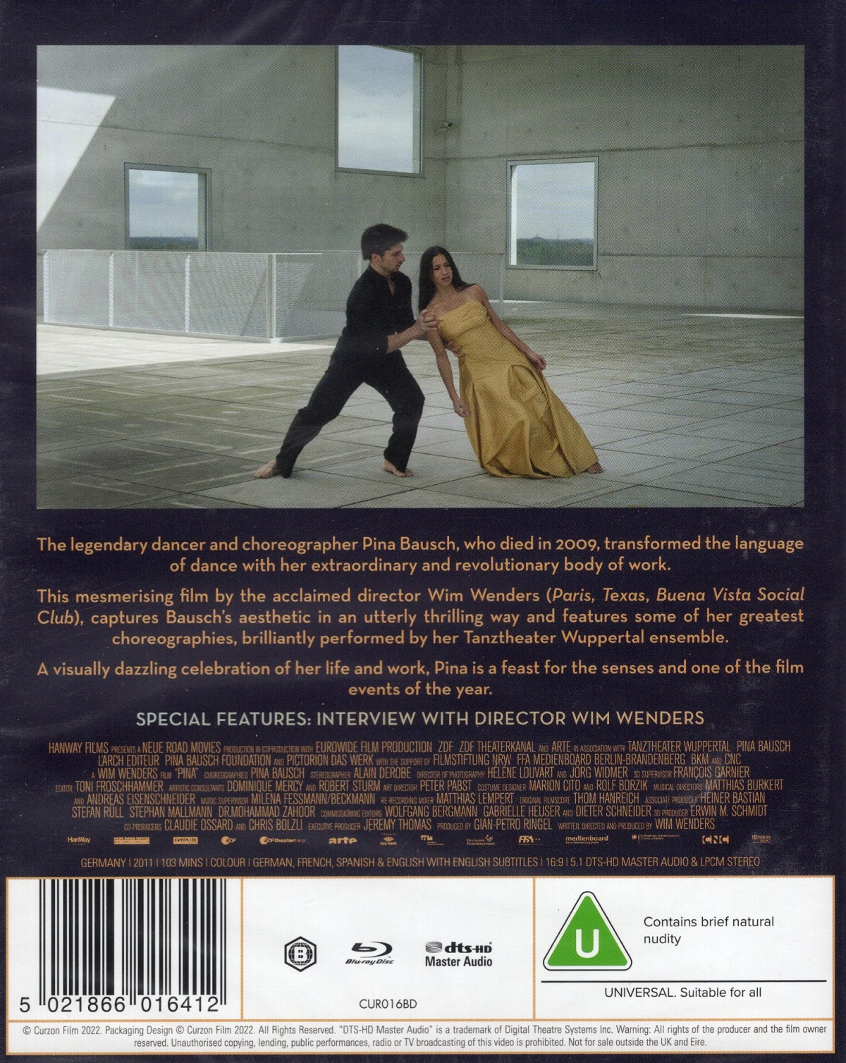 Pina (ej svensk text) (Blu-ray) - 2