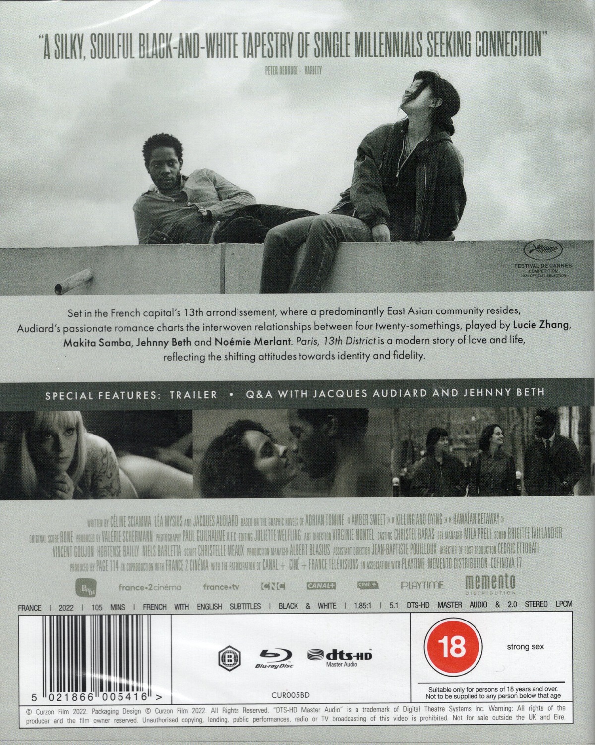 Paris, 13th District (ej svensk text) (Blu-ray) - 2