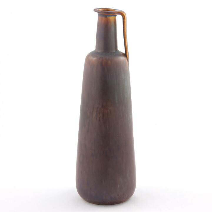 Gunnar Nylund (AUM 1950s) Brown Majestic Vase 28 cm