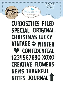 Elizabeth - Clear stamps - Words
