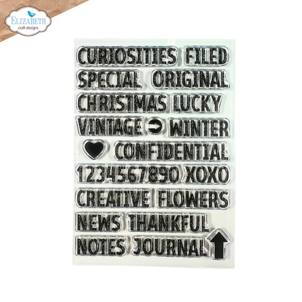 Elizabeth - Clear stamps - Words - 2