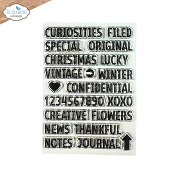 Elizabeth - Clear stamps - Words