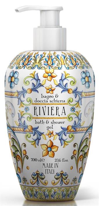 Rudy Profumi Italian Bath & Shower Gel - Riviera, 450 ml
