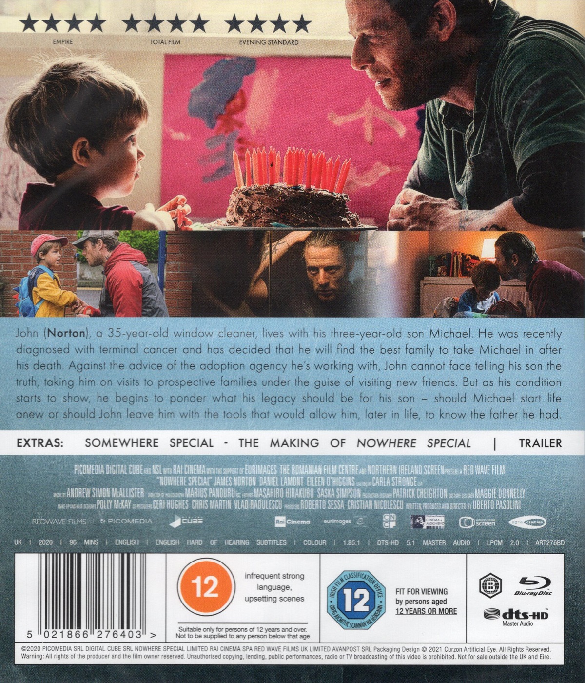 Nowhere Special (ej svensk text) (Blu-ray) - 2