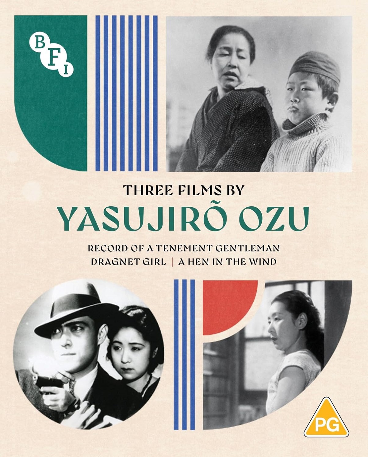 Three Films By Yasujirô Ozu (ej svensk text) (Blu-ray)
