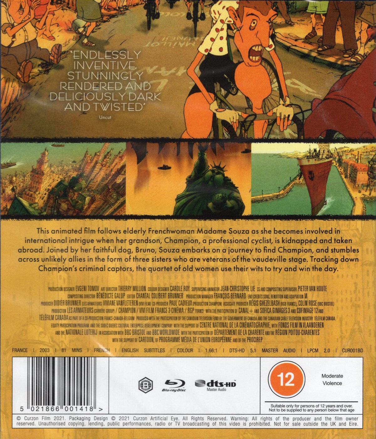 Belleville Rendez-Vous (ej svensk text) (Blu-ray) - 2
