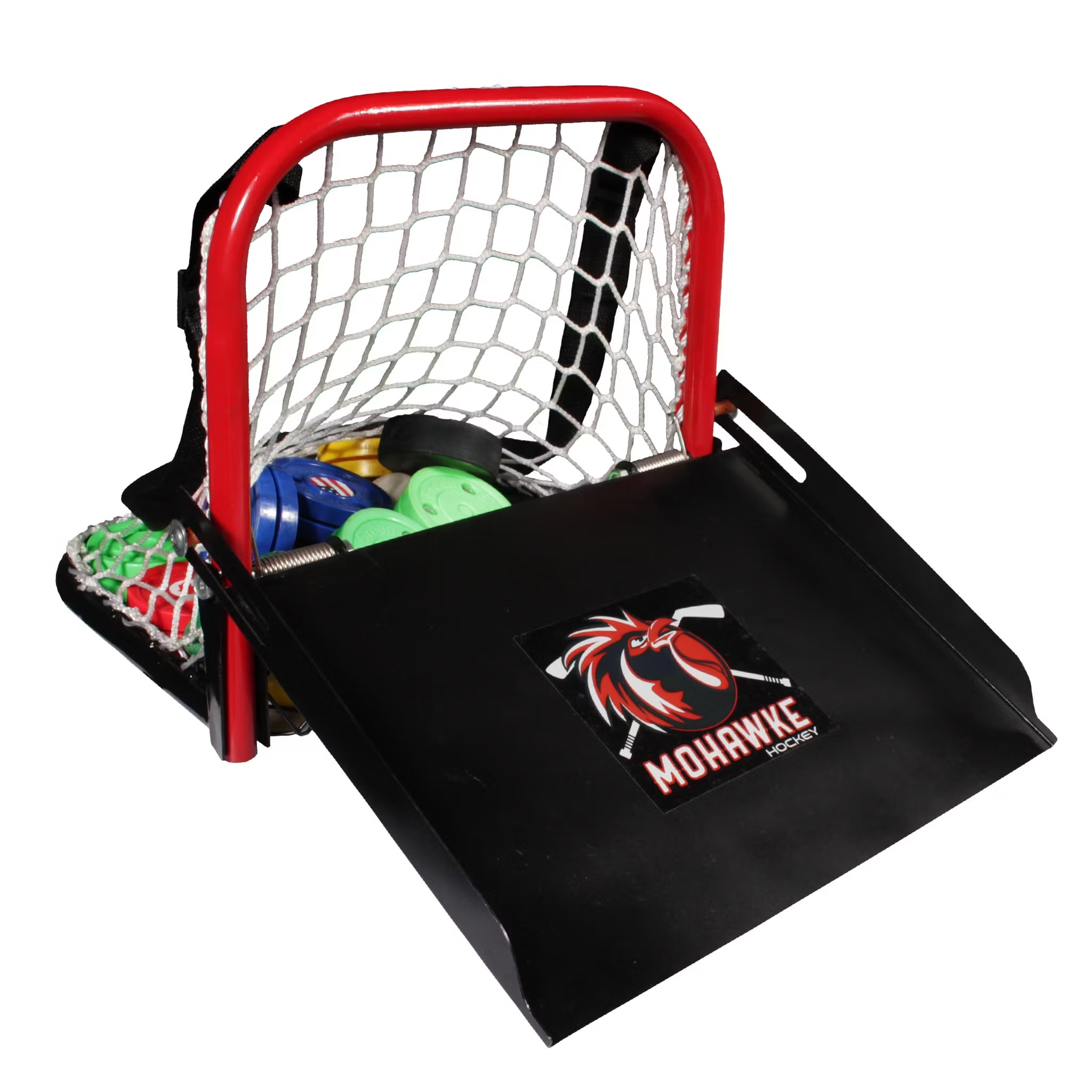 Puck catcher mini goal