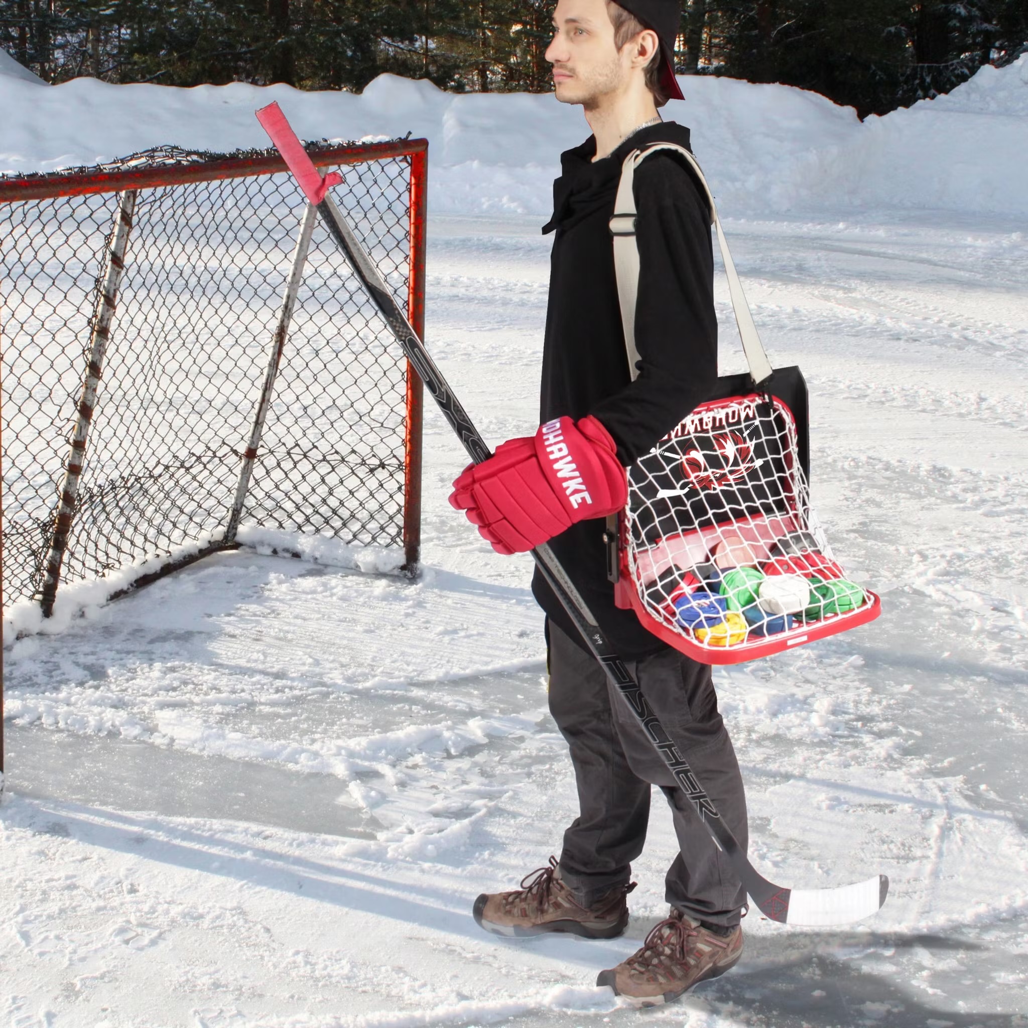 Puck catcher mini goal - 3
