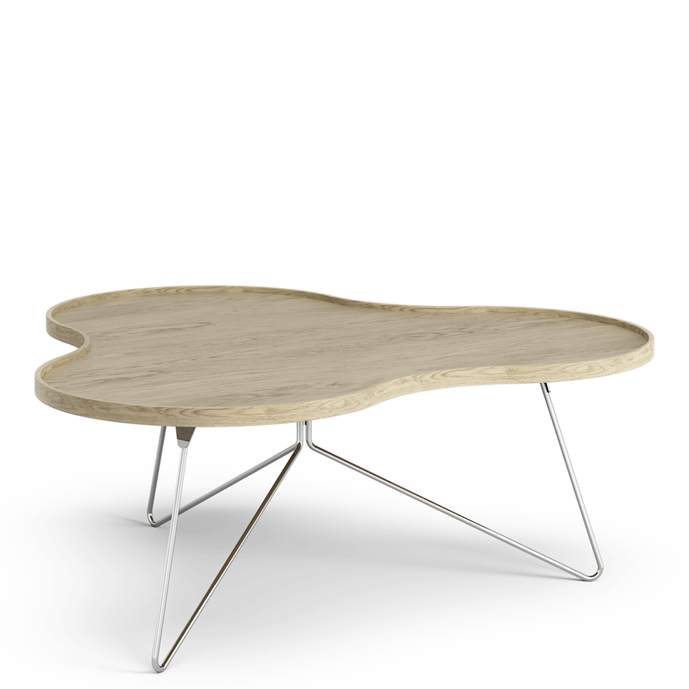 Flower Mono Table 114 cm Oak (natural oak) - In stock - Swedese