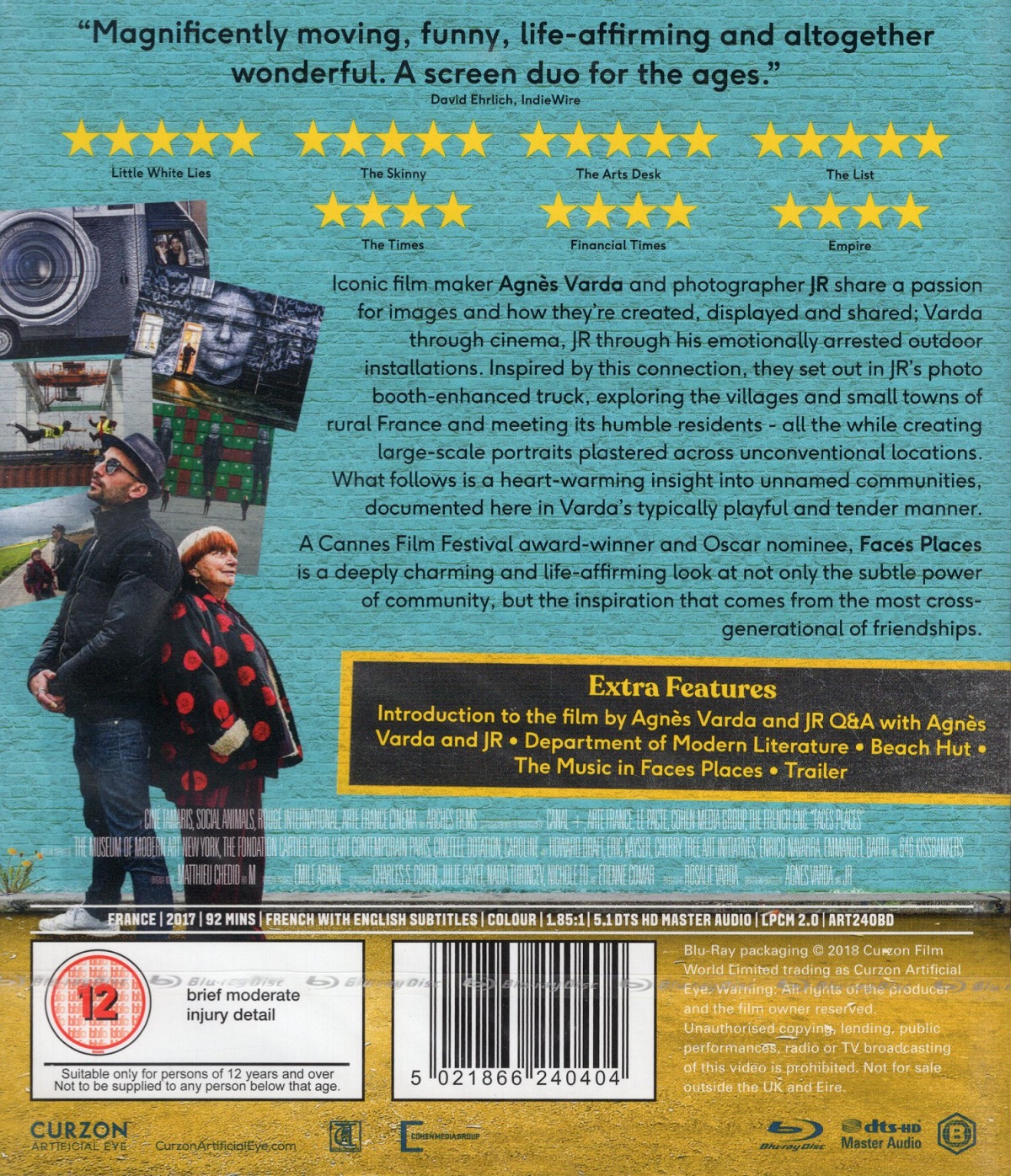 Faces Places (ej svensk text) (Blu-ray) - 2
