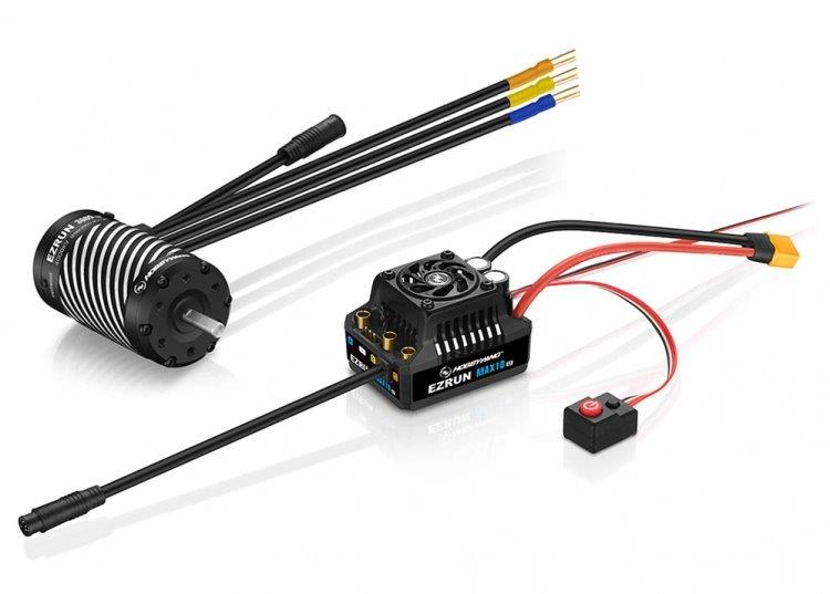 Hobbywing EzRun Combo MAX10 G2 140A - 3665SD 2400kV G3 1/10