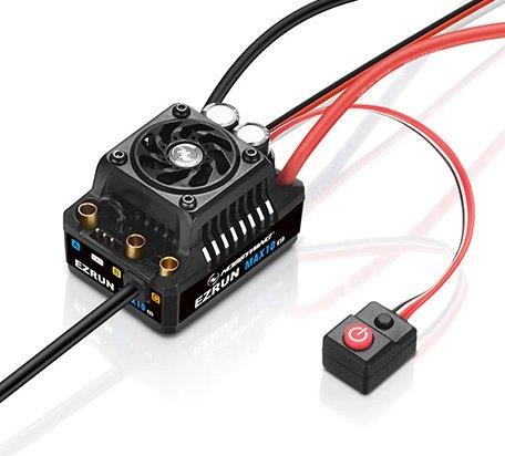 Hobbywing EzRun Combo MAX10 G2 140A - 3665SD 2400kV G3 1/10 - 5