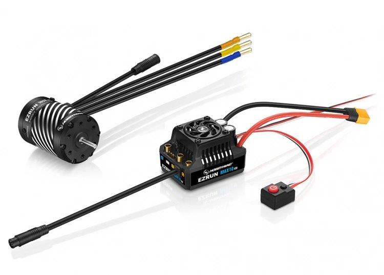 Hobbywing EzRun Combo MAX10 G2 80A - 3652SD 3300kV G3 1/10