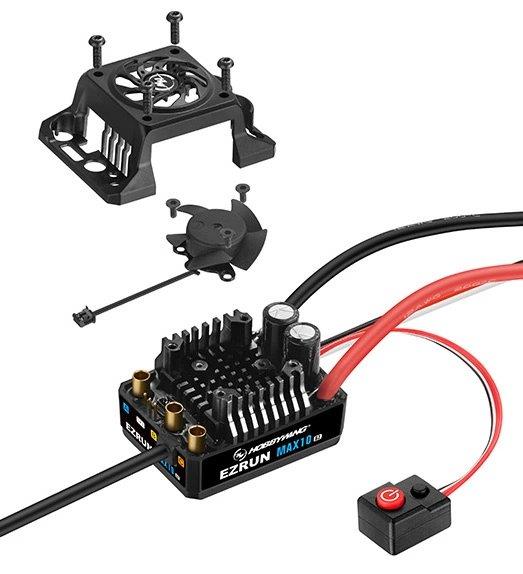 Hobbywing EzRun Combo MAX10 G2 80A - 3652SD 4100kV G3 1/10 - 11