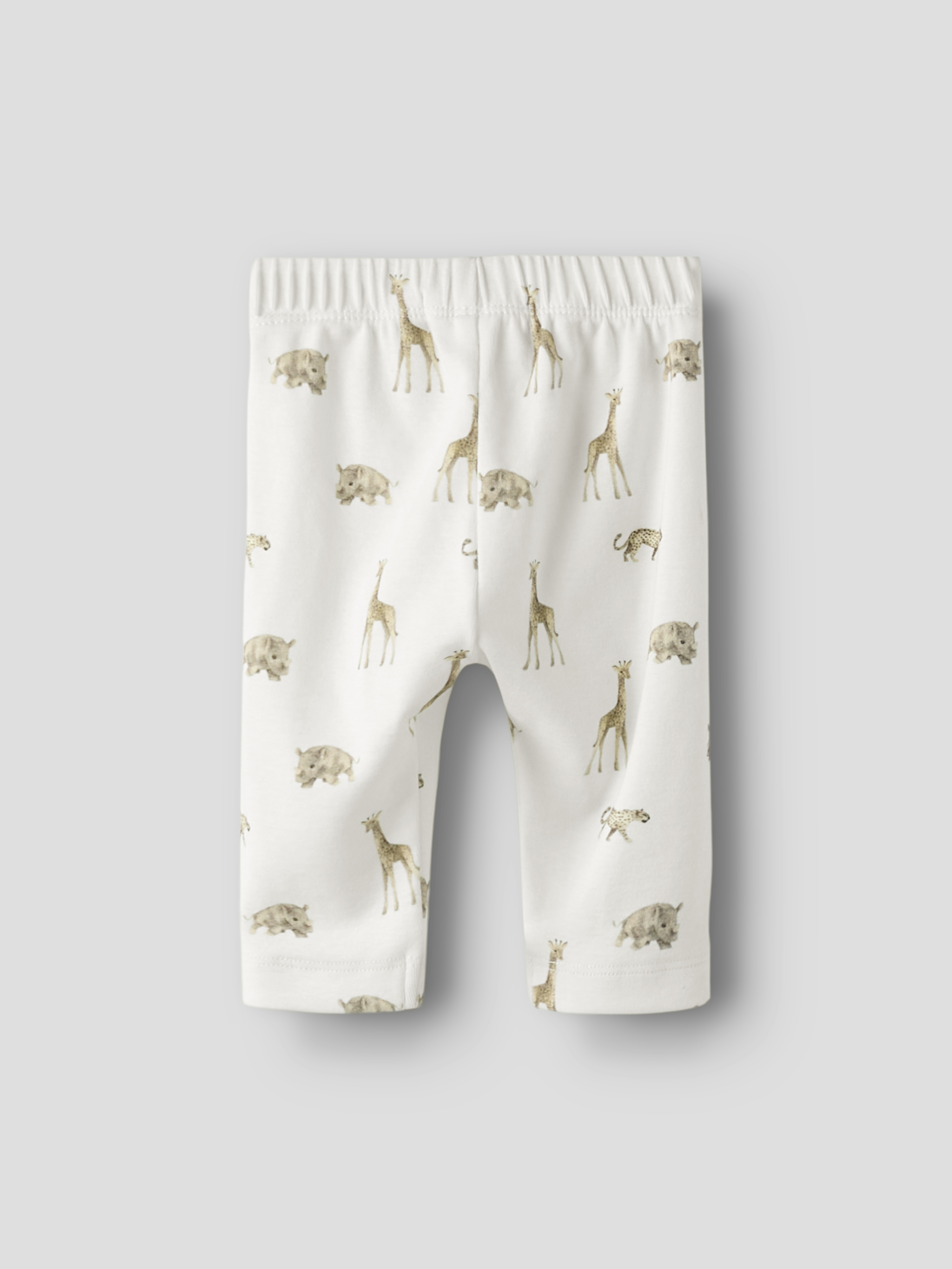 NBMGAYO ELO LOOSE PANT LIL NOOS Coconut Milk ANIMALS AFRICAN - 2