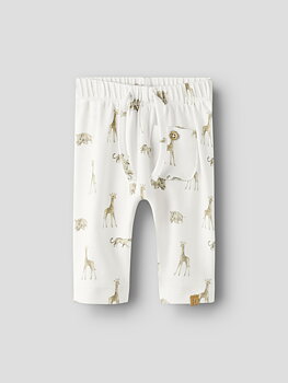 NBMGAYO ELO LOOSE PANT LIL NOOS Coconut Milk ANIMALS AFRICAN