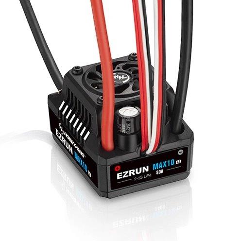 Hobbywing EzRun Combo MAX10 G2 80A - 3652SD 5400kV G3 1/10 - 9