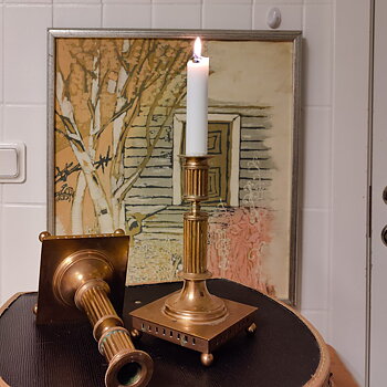 Ljusstake Gustaviansk stil