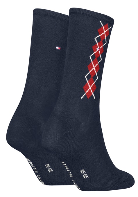 2-Pack Tommy Hilfiger Sock Argyle Dam - 2