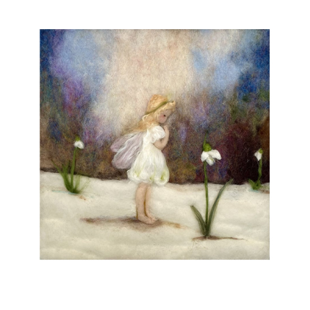 Silhuett från Het Houtlokael - Snow drops  | Ann Galland 
