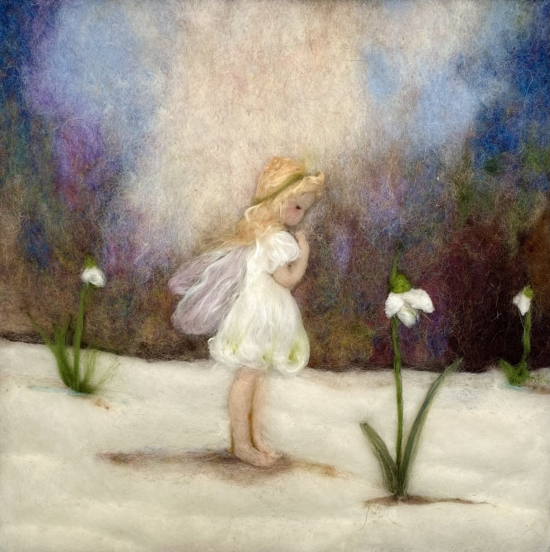 Silhuett från Het Houtlokael - Snow drops  | Ann Galland  - 4