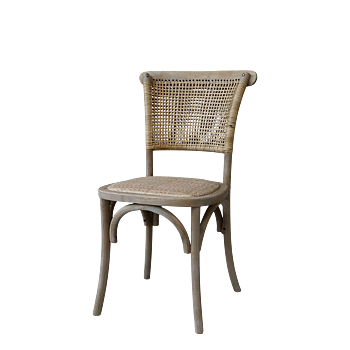 Matstol i rotting, fransk stil från Chic Antique
