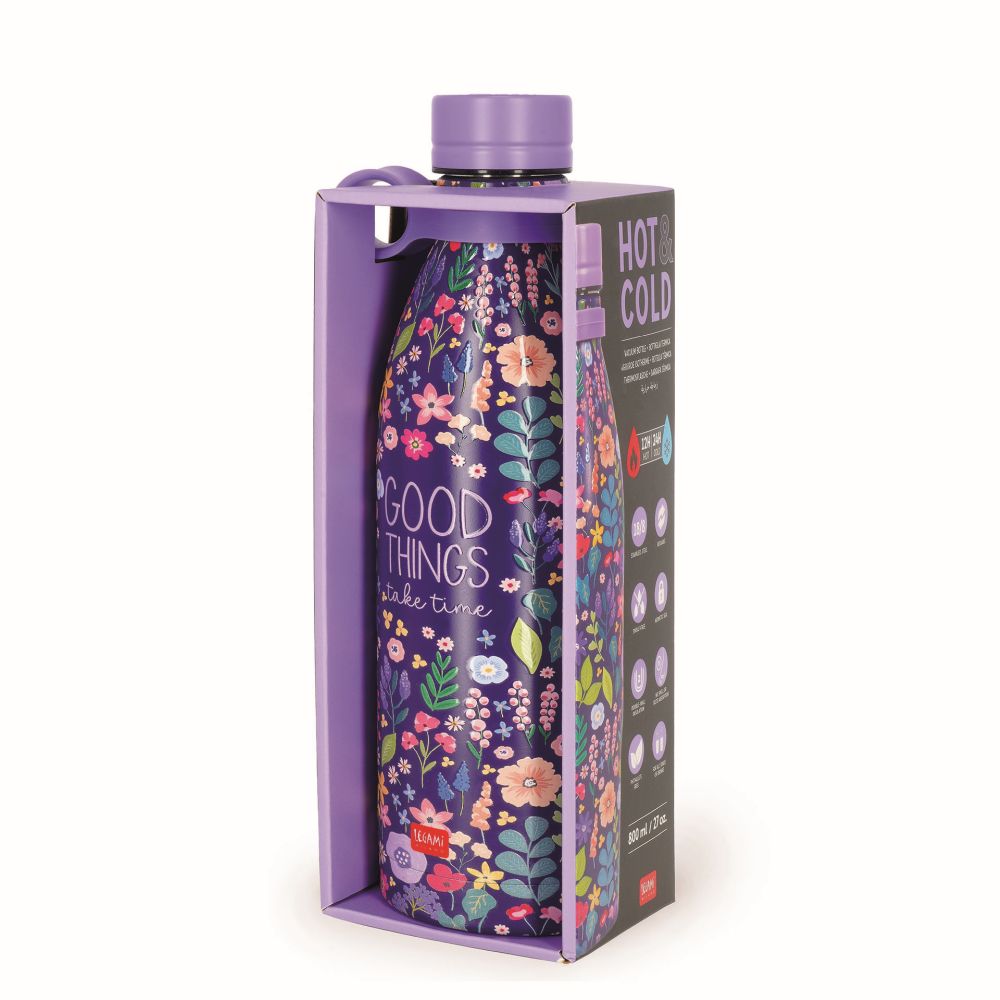 Hot&Cold, Vakuumflaska, Flowers (800 ml) - 2