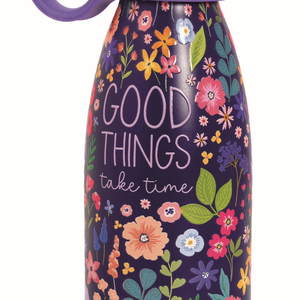 Hot&Cold, Termoflaske/Vakuumflaske, Flowers (300 ml) - 5