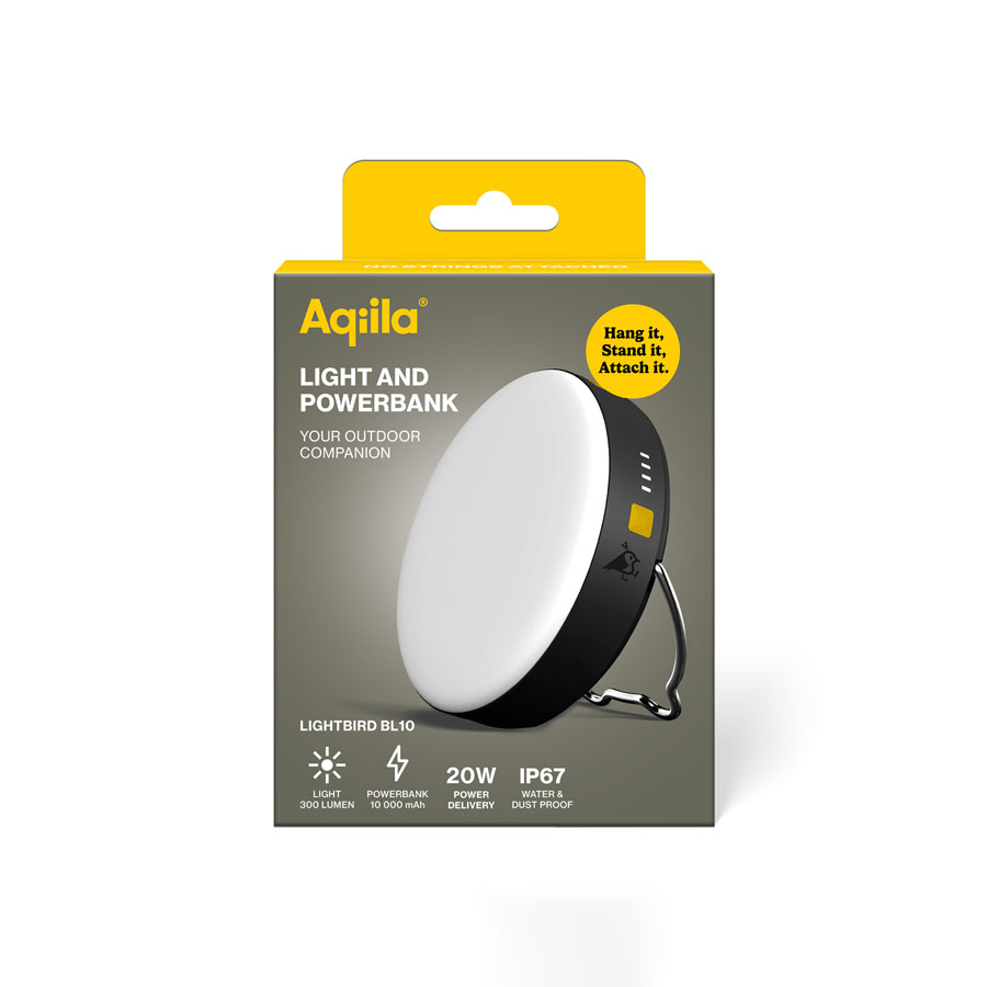 Aqiila Lightbird BL10 - Campinglampa med powerbank - 8